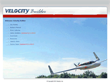 Tablet Screenshot of builder.velocityaircraft.com